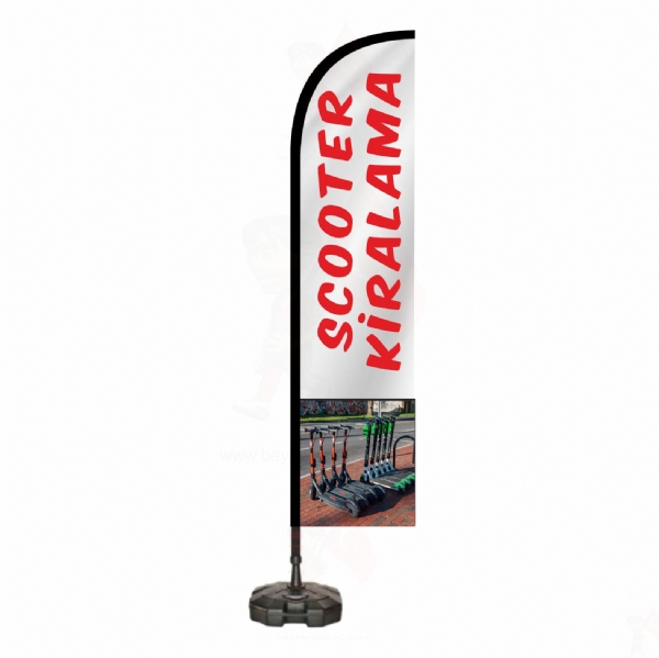 Scooter Kiralama Plaj Bayra��
