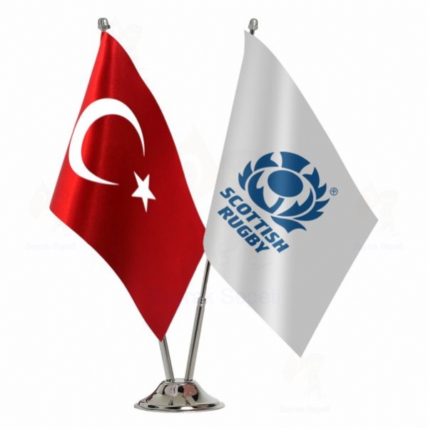 Scottish Rugby 2 Li Masa Bayraklar�