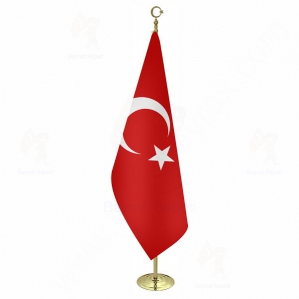T�rk Makam Bayra�� (Gold Direkli)