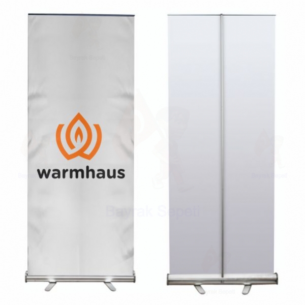 Warmhaus Roll Up ve Banner