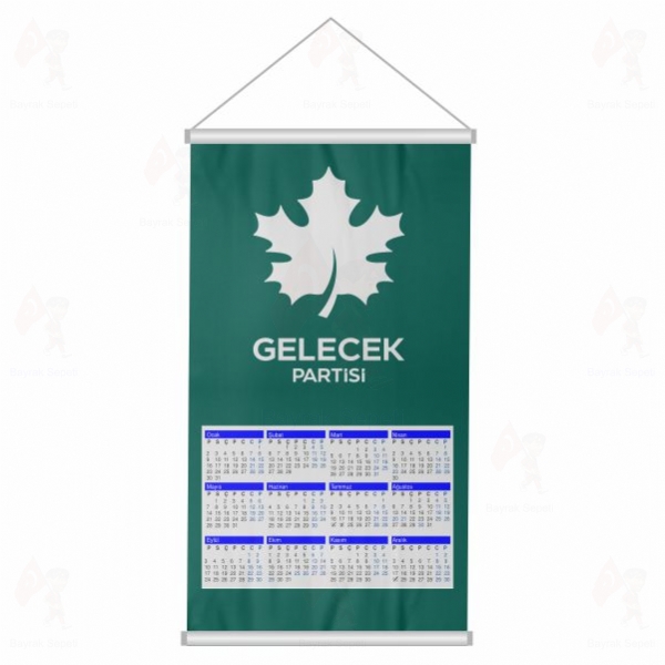 Ye�il Gelecek Partisi Promosyon Bez Takvim