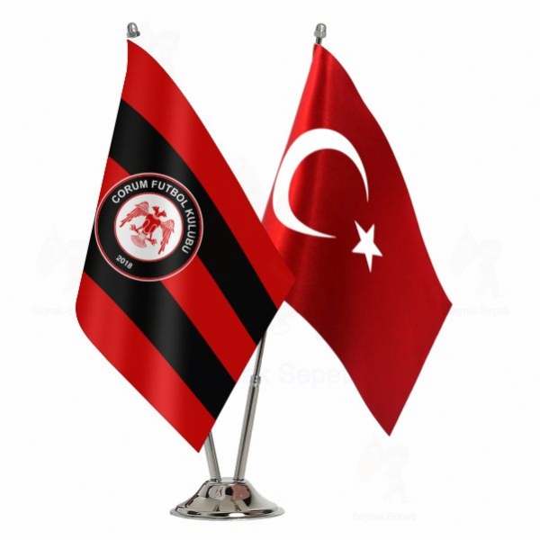 �orum FK 2 Li Masa Bayraklar�