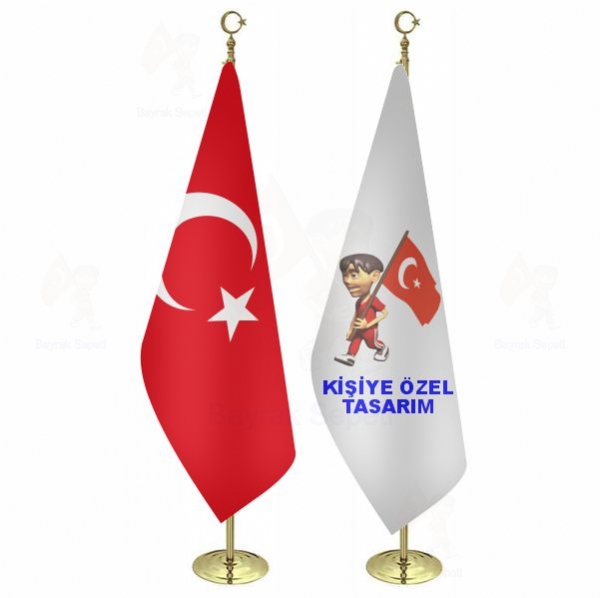 �kili Makam Bayra�� Seti (Gold Direkli)