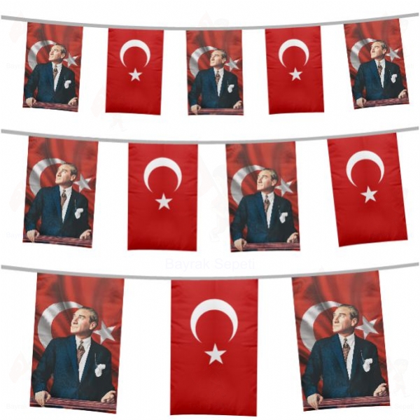 �pe Dizili Atat�rk T�rk Bayra��