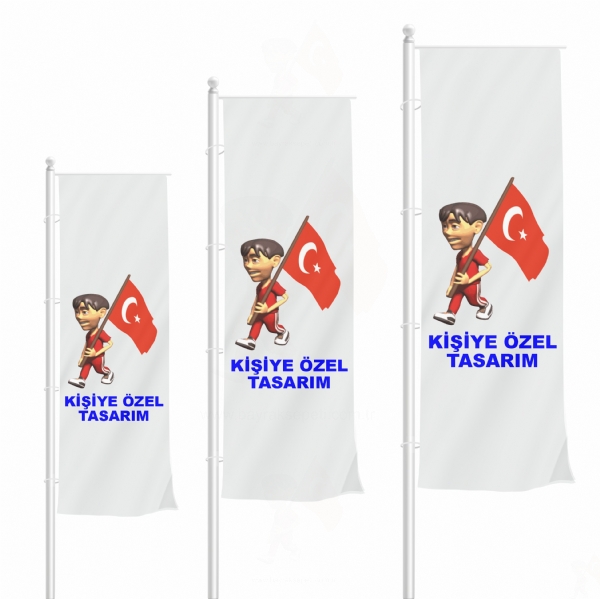 �zel Dikey G�nder Bayraklar� ve Flamalar�