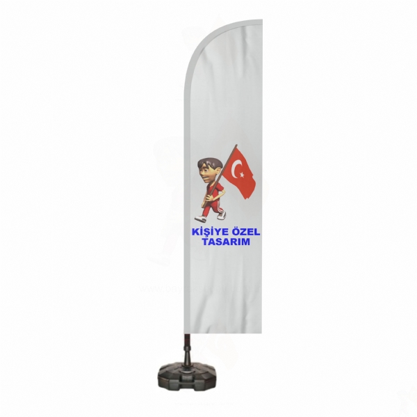 �zel Yelken Bayraklar� ve Plaj Bayraklar�