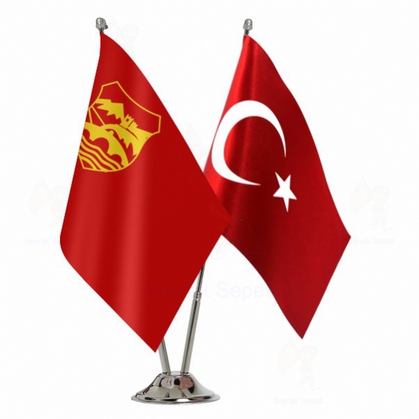 �sk�p 2 Li Masa Bayraklar�